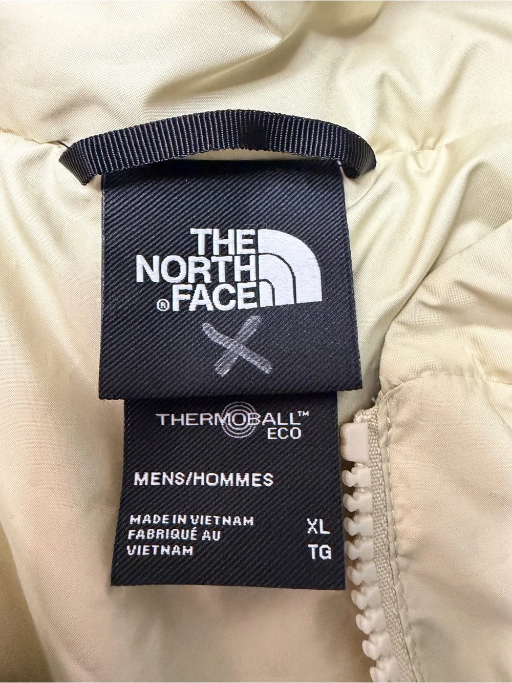 The North Face ThermoBall Eco Hooded Jacket Mens XL Blue Waterproof